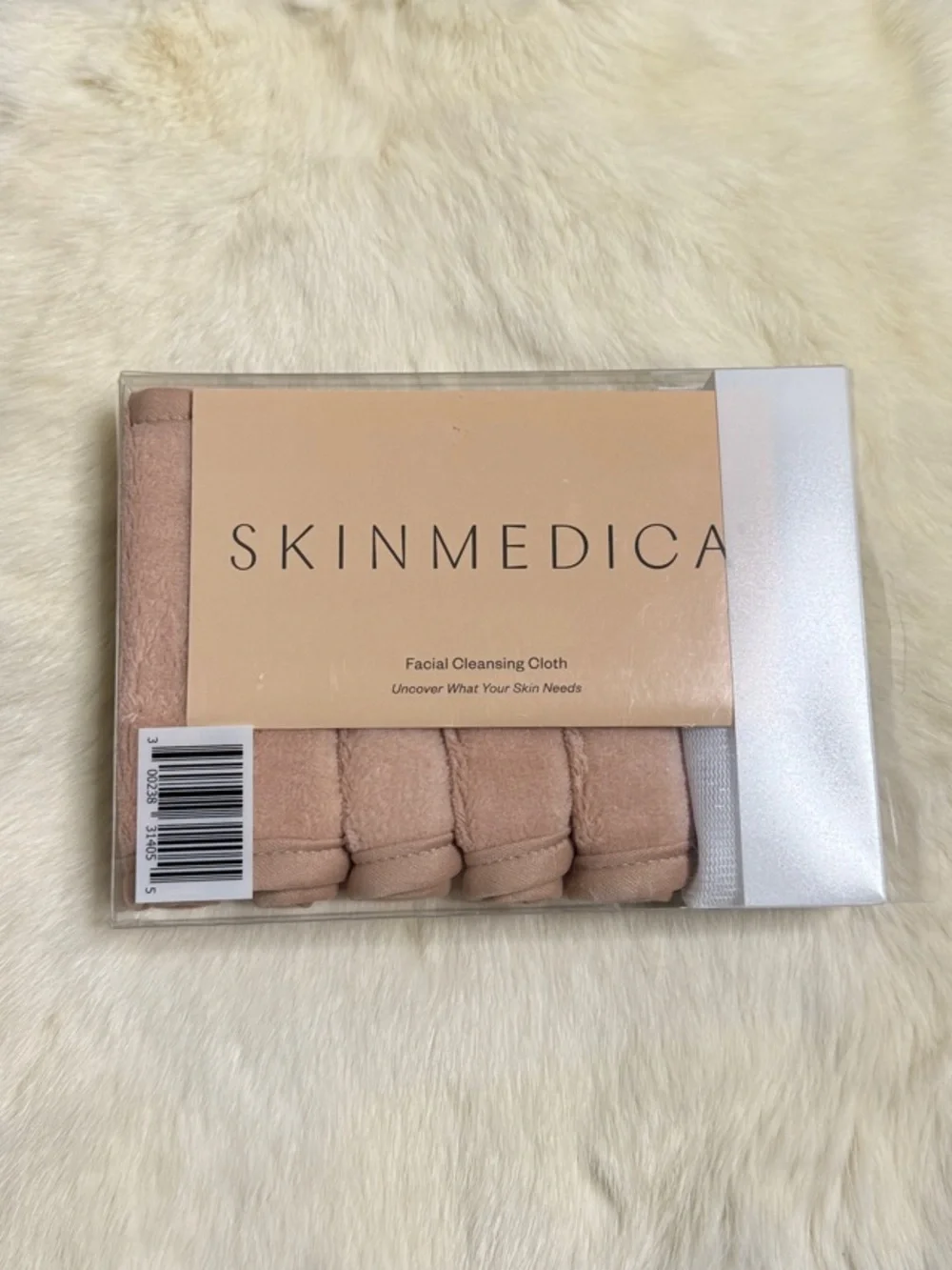 SkinMedica Facial Cleansing Cloth Makeup Remover WashCloth - Light Beige